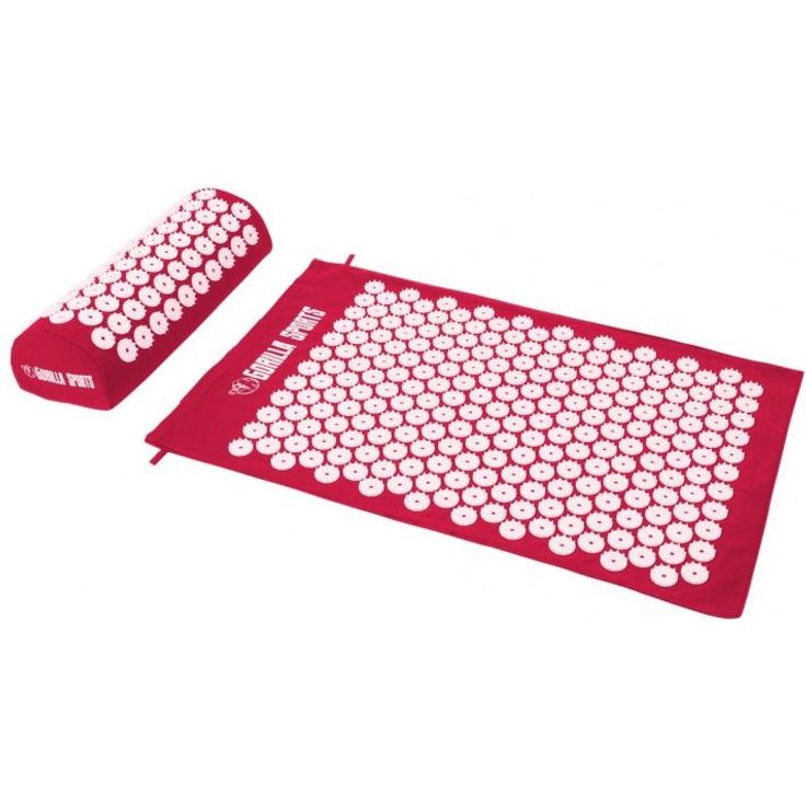 Gorilla Sports Akupressurmatte in Rot