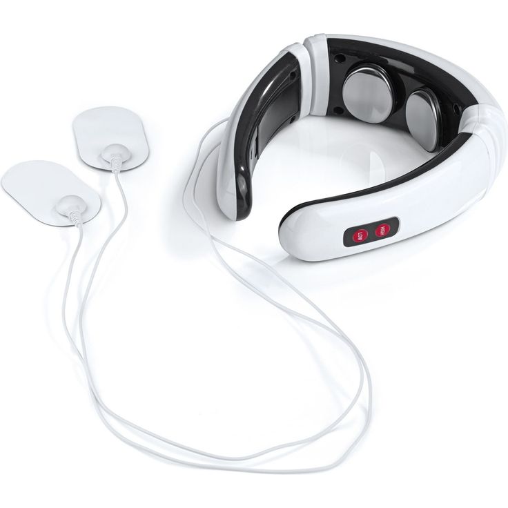MAXXmee Nacken-Massagegert EMS 16 Intensittsstufen wei-schwarz: Tests,  Infos & Preisvergleich