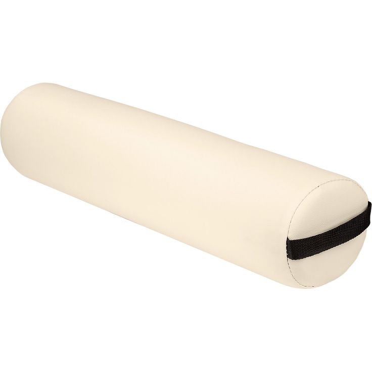 Tectake Massagevollrolle aus Kunstleder beige