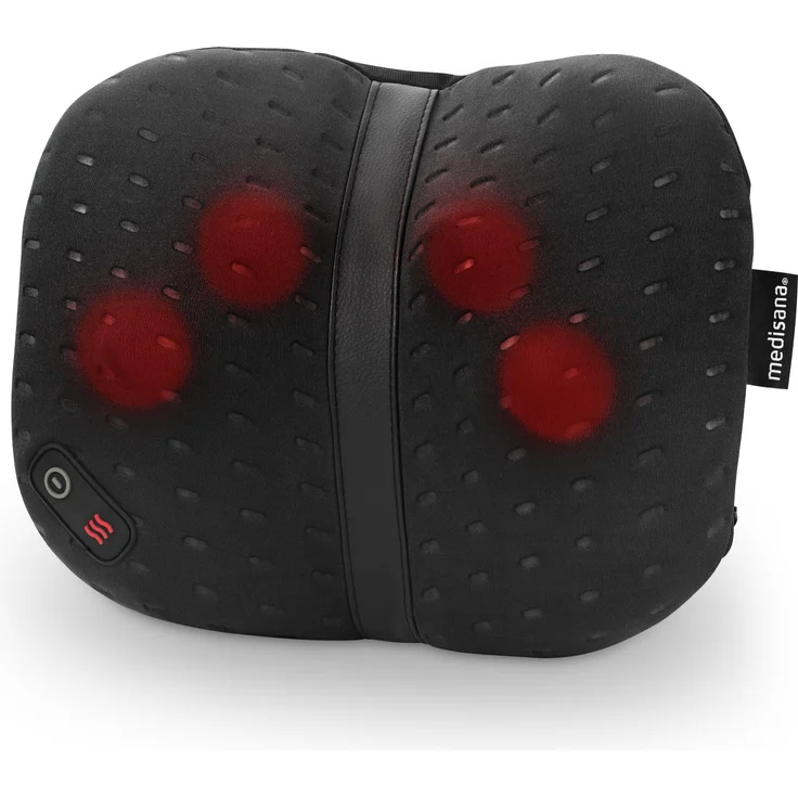 medisana CL 300 Shiatsu-Massagekissen mit Wärmefunktion, individuelle ergonomische Anpassung an den Rücken mit 4 Massageköpfen für Schultern, Rücken, Beine und Nacken – Bild 1