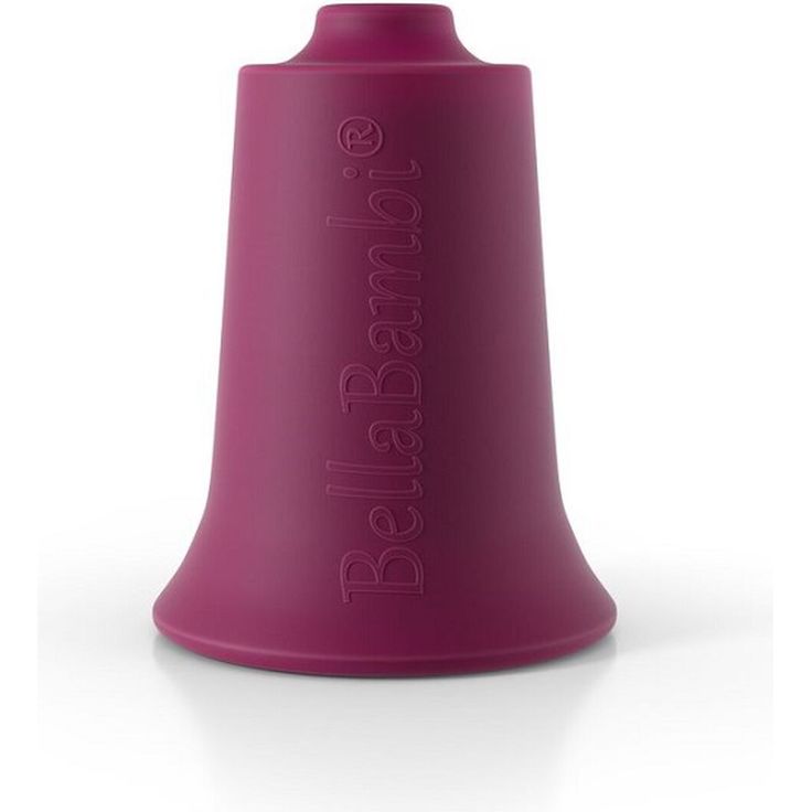 BellaBambi maxi solo brombeer REGULAR Saugglocke aus hautfreundlichem Silikon für Schröpfmassage