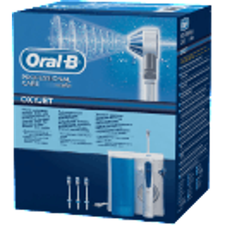 Oral-B OxyJet Munddusche MD 20 mit 5 Wasserdruckstufen, Ladestandanzeige, Massage-Funktion – Bild 3