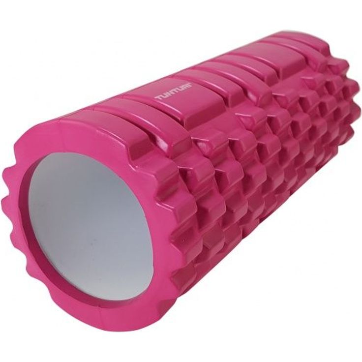 Tunturi Schaumstoffrolle Yoga-Gitter 33 cm rosa Massageroller