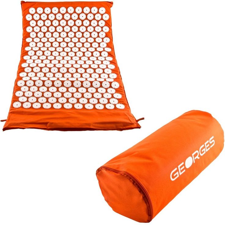 Georges Akupressurmatte 75x44cm Akupressurmatte Orange