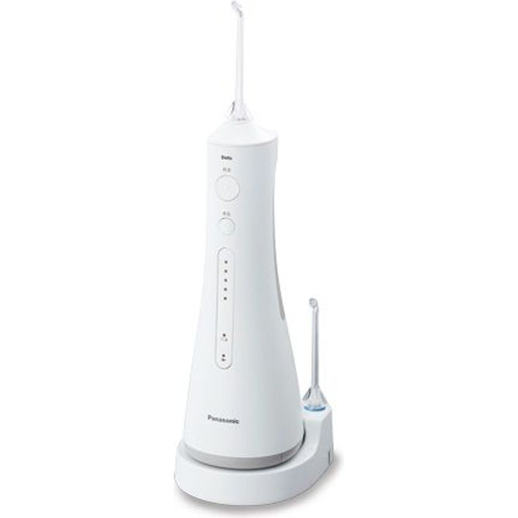 Panasonic Ultra Sonic EW1511 Munddusche (elektrisch, Zahnzwischenraumreinigung, integrierte Ladestation) weiß – Bild 1