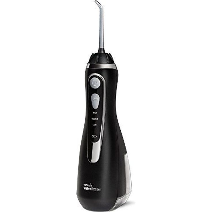 Waterpik WP-562EU Cordless Advanced Munddusche Tragbare Water Flosser, Kabellose, Ideal für Reise, schwarz – Bild 1