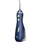 Waterpik WP-563EU Cordless Advanced Munddusche Tragbare Water Flosser, Kabellose, Ideal für Reise, blau