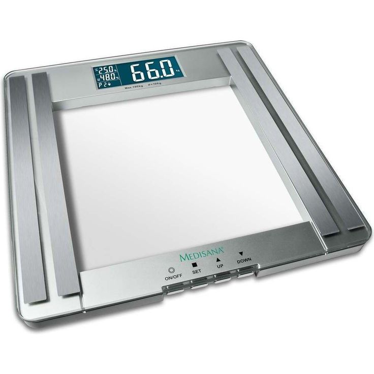 Medisana 40446 PSM Körperanalysewaage, Trittfläche aus Sicherheitsglas, batteriebetrieben – Bild 3