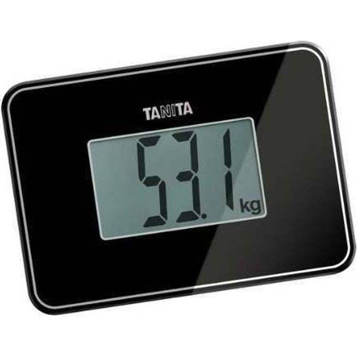 Tanita HD, 386 Reisewaage BK36, schwarz