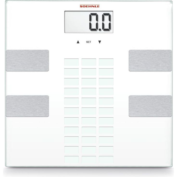 Soehnle 63815, Körperanalysegerät mit 150 kg maximaler Tragkraft