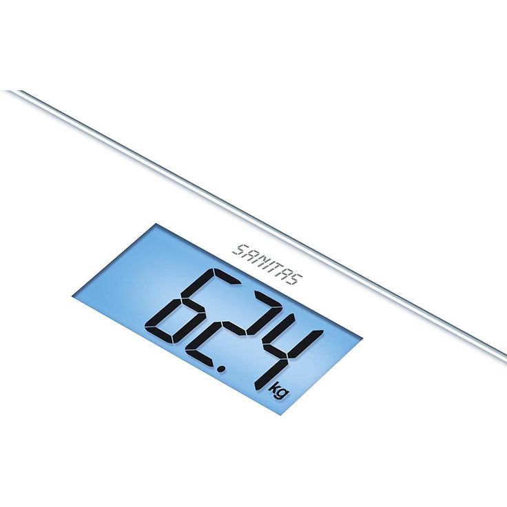 Sanitas SGS 03 Glaswaage, weiß,Digitalwaage mit 150 kg maximaler Tragkraft – Bild 4