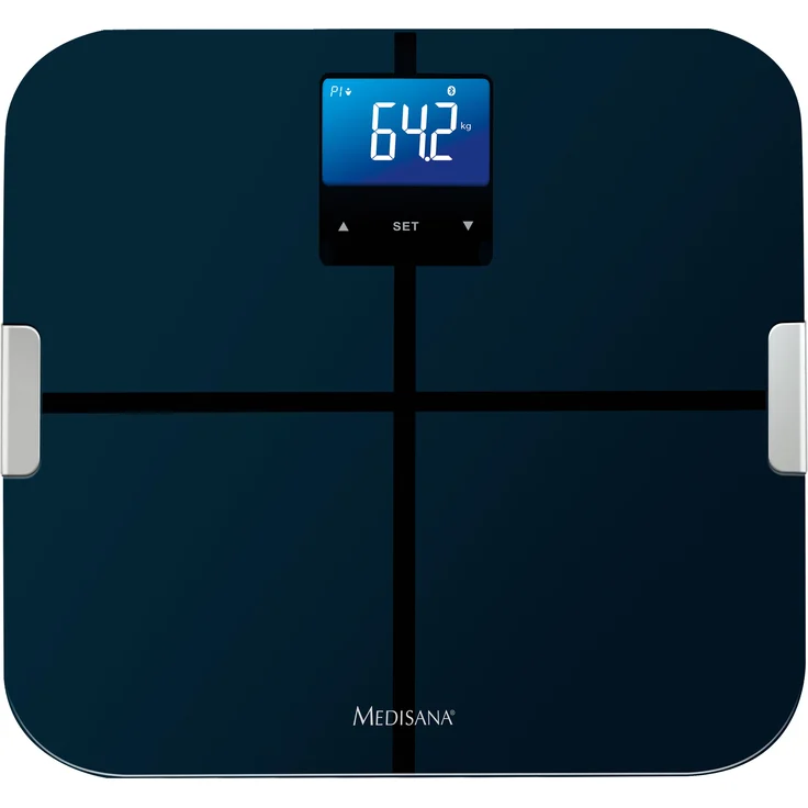 medisana  BS 440 connect  digitale Körperanalysewaage  mit Körperfettanalyse App  Personenwaage zur Messung von Körperfett Körperwasser Muskelmasse und Knochengewicht  Personen Waage bis 180 kg – Bild 7