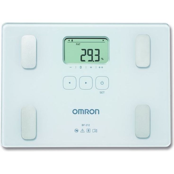 Omron BF212 Körperanalyse Monitor, Körperanalysegerät mit maximaler Belastbarkeit 150 kg