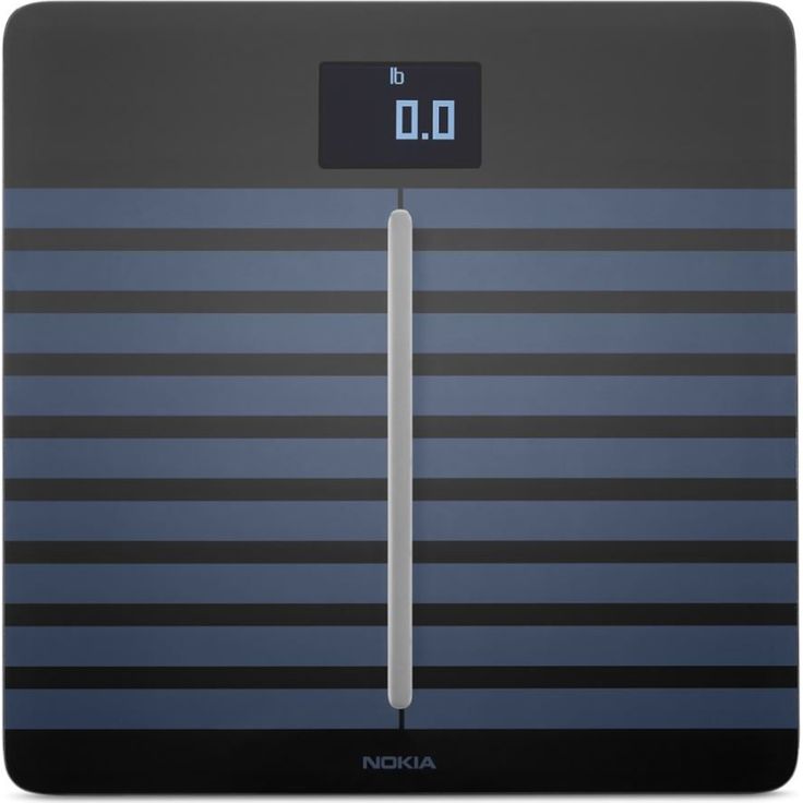Nokia/Withings Body Cardio, WLAN-Smart-Waage, Messung von Herzfrequenz, BMI, Körperfett, Muskelmasse, Wasseranteil Personenwaage