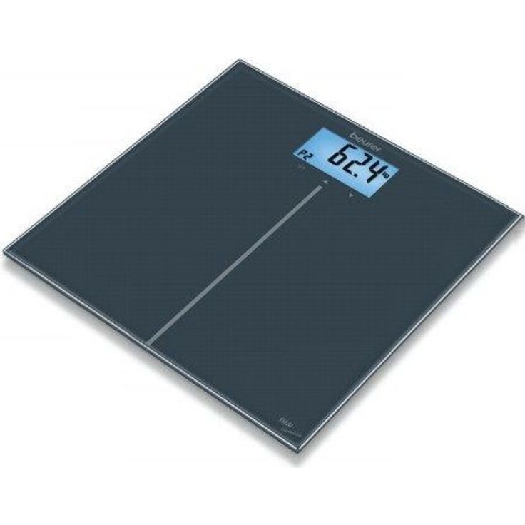 Beurer GS 280 BMI Genius Glaswaage, digitale Personenwaage mit Interpretation des BMI durch farbiges Display