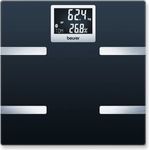 Beurer BF 700 Diagnosewaage, Messung von Körperfett, Körperwasser, Muskelanteil und Knochenmasse, Kalorienbedarf AMR, BMR, BMI, mit App, Anbindung, zertifizierter Datenschutz