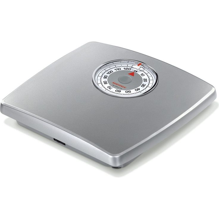 Soehnle Analog Loupe Personenwaage, silber, Waage mit einer Tragkraft von 130 kg, Personenwaage mit 1 kg Teilung, Körperwaage für gute Standsicherheit – Bild 5