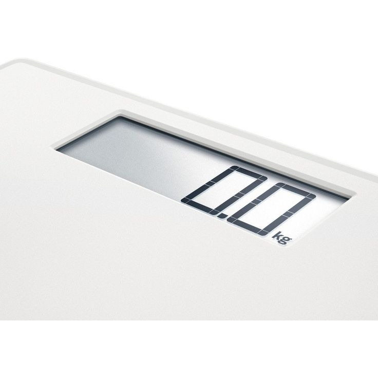 Soehnle Style Sense Safe 100 Personen Digitalwaage mit extragroßer LCD, Anzeige, Waage mit rutschhemmenden Standfüßen, flache Personenwaage, Weiß – Bild 3