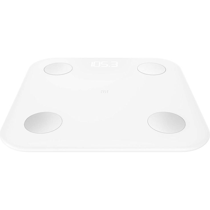 Xiaomi Mi Body Composition Scale 2 Körperanalysewaage mit Abschaltautomatik, Trittfläche aus Kunststoff weiß – Bild 2