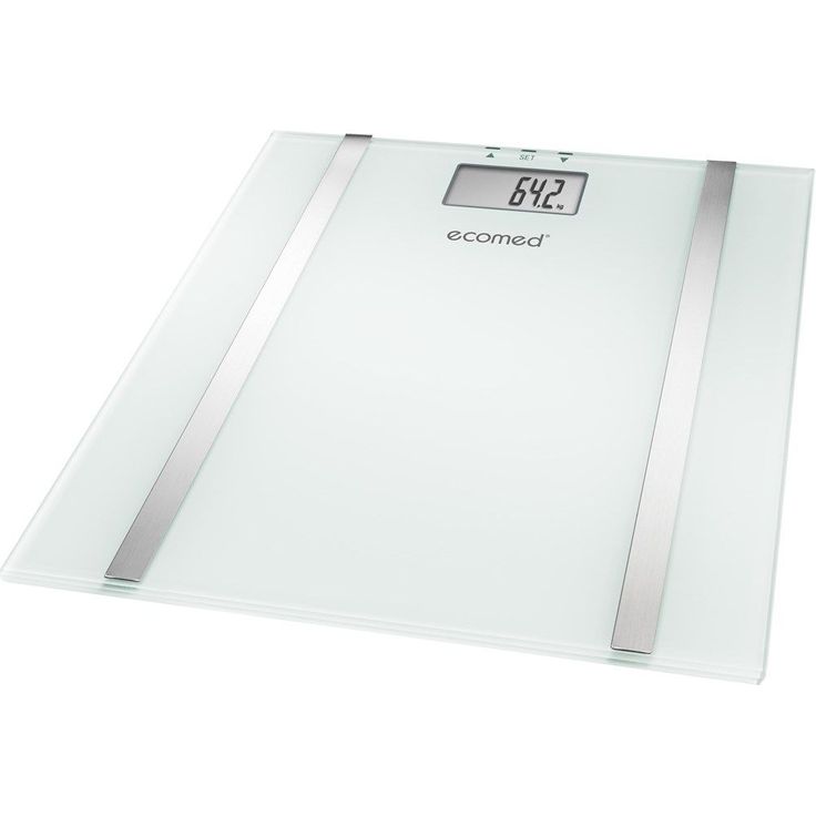 Ecomed BS, 70E digitale Körperanalysewaage bis 150 kg, Personenwaage zur Messung von Körperfett, Körperwasser, Muskelmasse