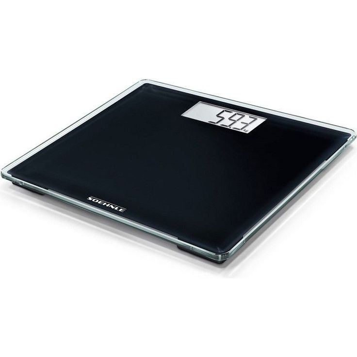 Soehnle Style Sense Compact 100 Personen Digitalwaage in kompakter Größe, Waage mit gut lesbarer LCD, Anzeige, Personenwaage im extraflachen Design – Bild 3