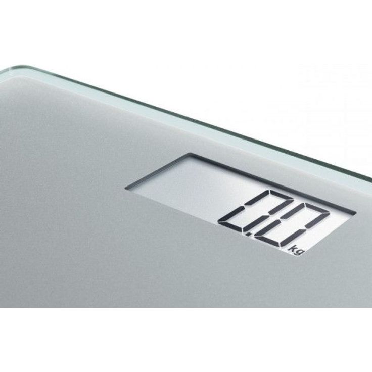 Soehnle Style Sense Compact 300 Personen Digitalwaage mit extragroßer Trittfläche, Waage mit gut lesbarer LCD, Anzeige, Personenwaage im extraflachen Design, Körperwaage aus Sicherheitsglas