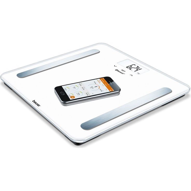 Beurer BF 600 Diagnosewaage weiß, Messung von Körperfett, Körperwasser, Muskelanteil und Knochenmasse, Kalorienbedarf AMR, BMR, BMI, mit App, zertifizierter Datenschutz – Bild 4