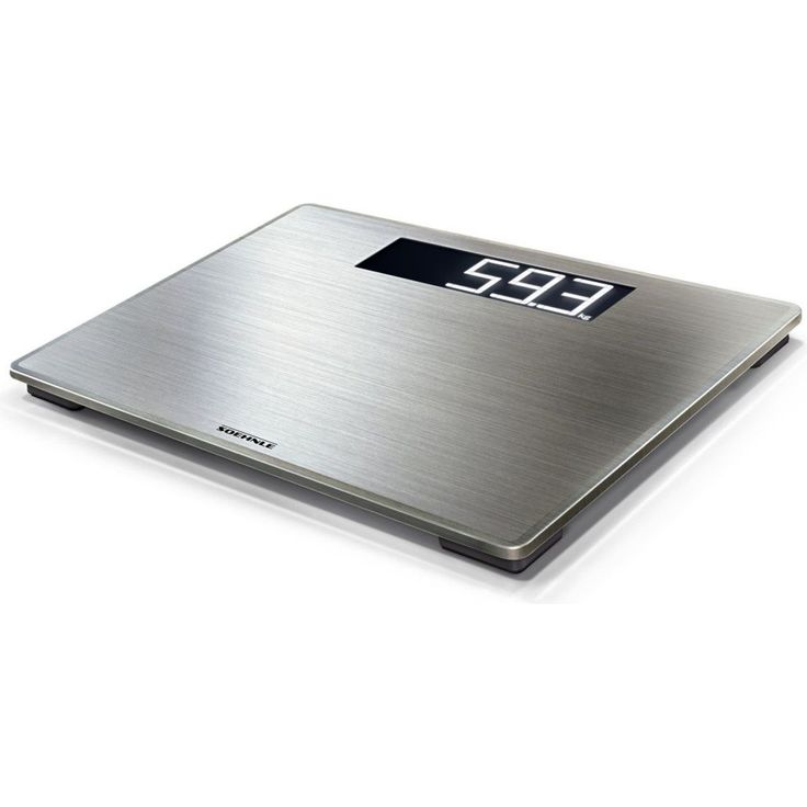 Soehnle Style Sense Safe 300 Personen Digitalwaage mit extragroßer LCD-Anzeige, Waage mit Anti-Fingerprint-Beschichtung, flache Personenwaage – Bild 8