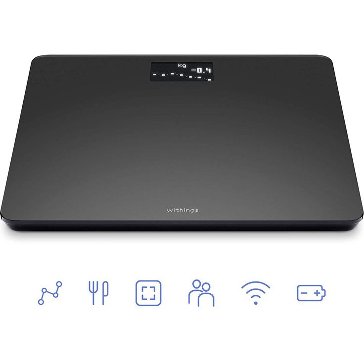 Nokia/Withings Body WLAN, Smart, Waage mit BMI, Funktion, digitale Personenwaage, App, Synchronisierung via Bluetooth oder WLAN – Bild 2