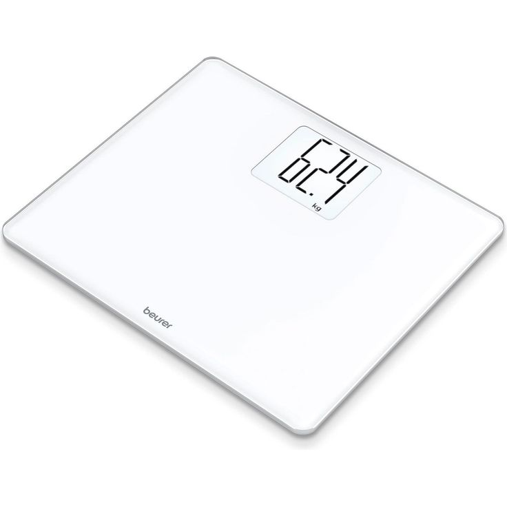 Beurer GS 340 XXL digitale Glaswaage, im großzügigen Querformat mit extra großen Ziffern, beleuchtetem Display, Tara, Zuwiegefunktion und 200 kg Belastbarkeit