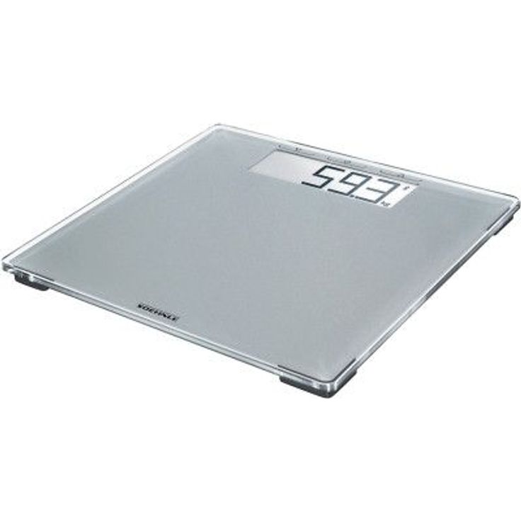 Soehnle Digitale Personenwaage Style Sense Connect 100 mit Bluetooth und App-Anbindung, Waage mit großer LCD-Anzeige, Personenwaage für max. 180 kg