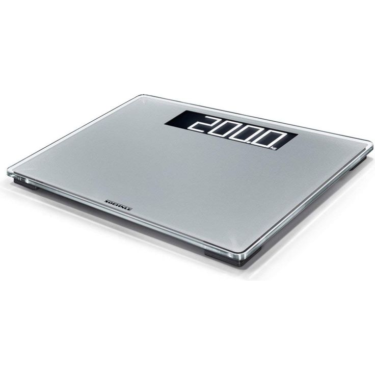 Soehnle Style Sense Comfort 600 Personen Digitalwaage mit Tragkraft bis 200 kg, Waage mit extragroßem LCD, Display, Personenwaage für sicheren Stand – Bild 6