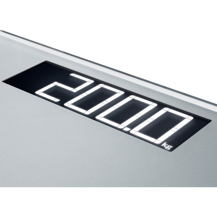 Soehnle Style Sense Comfort 600 Personen Digitalwaage mit Tragkraft bis 200 kg, Waage mit extragroßem LCD, Display, Personenwaage für sicheren Stand – Bild 5