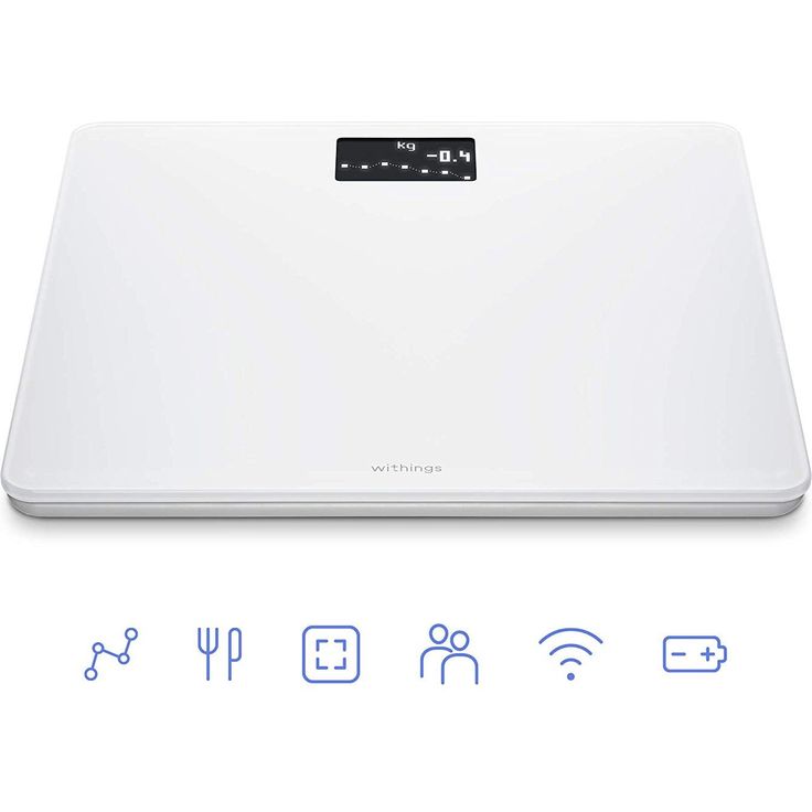 Nokia/Withings Body WLAN, Smart, Waage mit BMI, Funktion, digitale Personenwaage, App, Synchronisierung via Bluetooth oder WLAN – Bild 2
