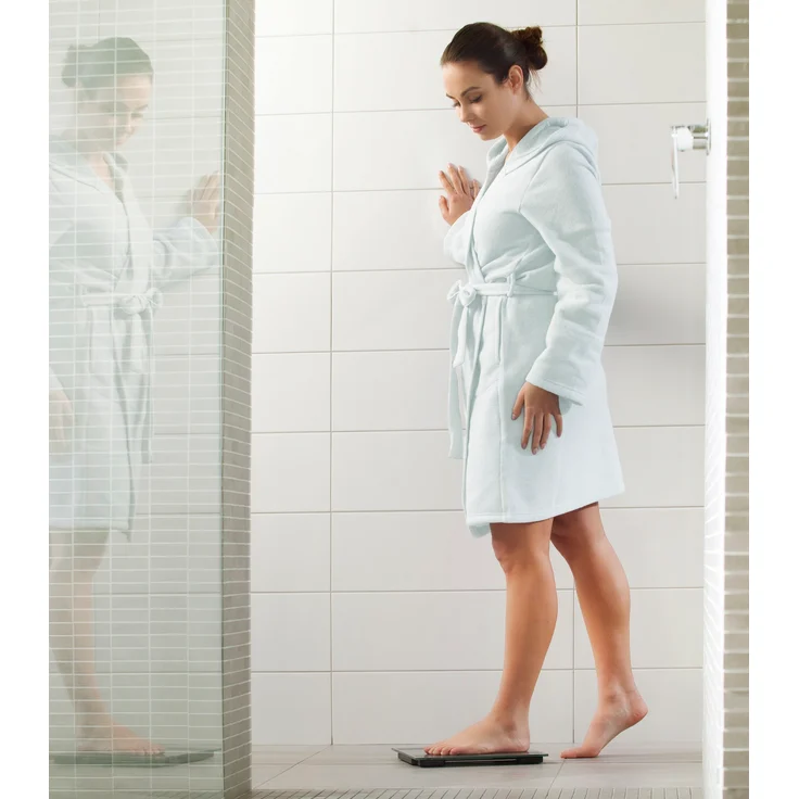 medisana BS 476 digitale Körperanalysewaage 180 kg, Personenwaage zur Messung von Körperfett, Körperwasser, Muskelmasse und Knochengewicht – Bild 6