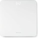 medisana PS 435 digitale Personenwaage bis 180 kg - Badezimmerwaage mit Glasoberfläche und unsichtbarem LED-Display