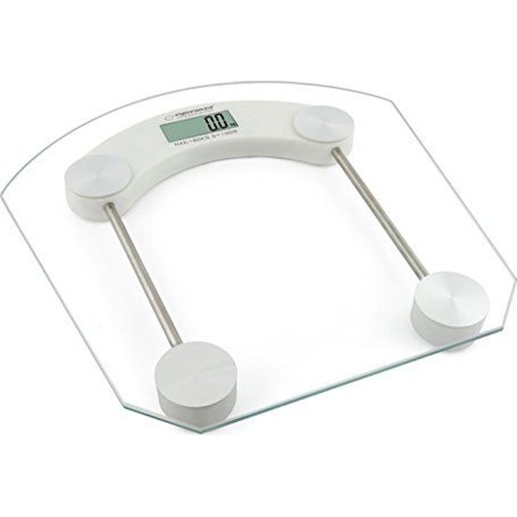 Esperanza EBS008W Badezimmerwaage Pilates, weiß