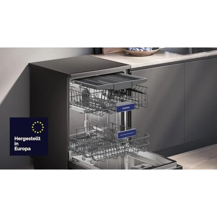 Siemens SN23EC03ME, Geschirrspüler mit 5 Jahren Garantie und aquaStop® Technologie – Bild 2