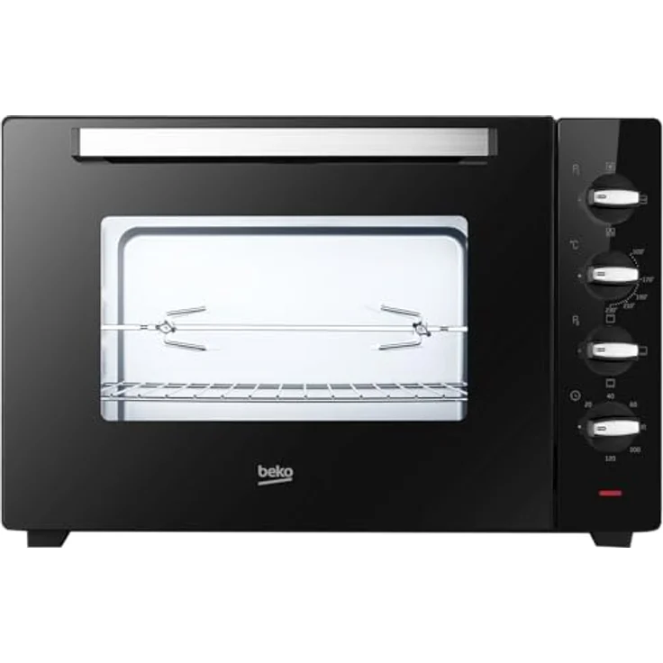 Beko BMOF60B, Minibackofen mit 60 Litern, Heißluftfunktion und 2000 Watt, schwarz – Bild 1