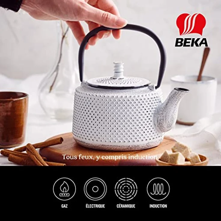 Beka 16409314 Teekessel, Cast Iron, 0.8 l – Bild 5