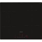 Siemens EH601HEB1E iQ100, Smartes Induktionskochfeld, 60 cm, Schwarz, flächenbündig, TouchSlider, Intelligente Dunstabzugsautomatik – das perfekte Zusammenspiel von Kochfeld und Dunstabzugshaube
