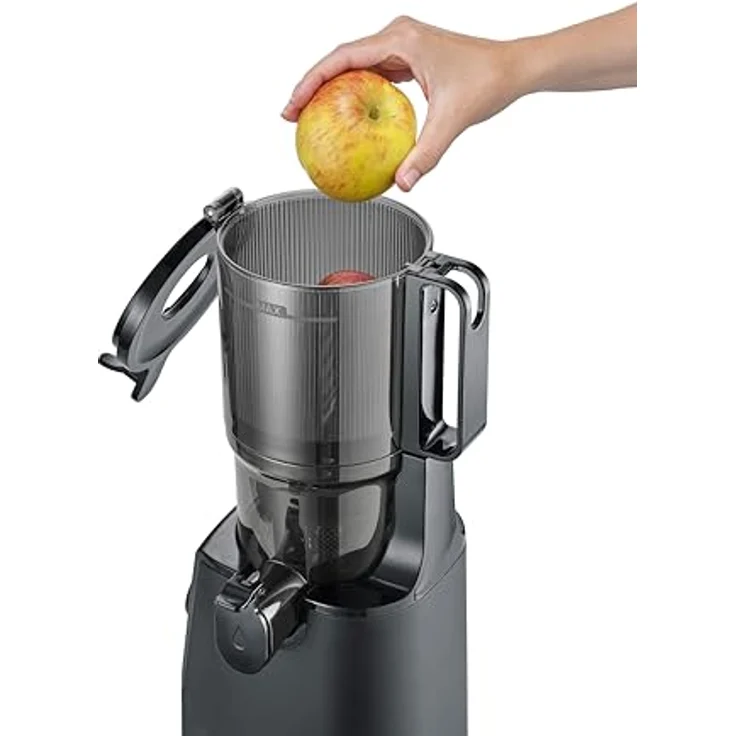 Caso Juice Fit Entsafter, schonendes Kaltentsaften, 30 % höhere Saftausbeute, weiß – Bild 3