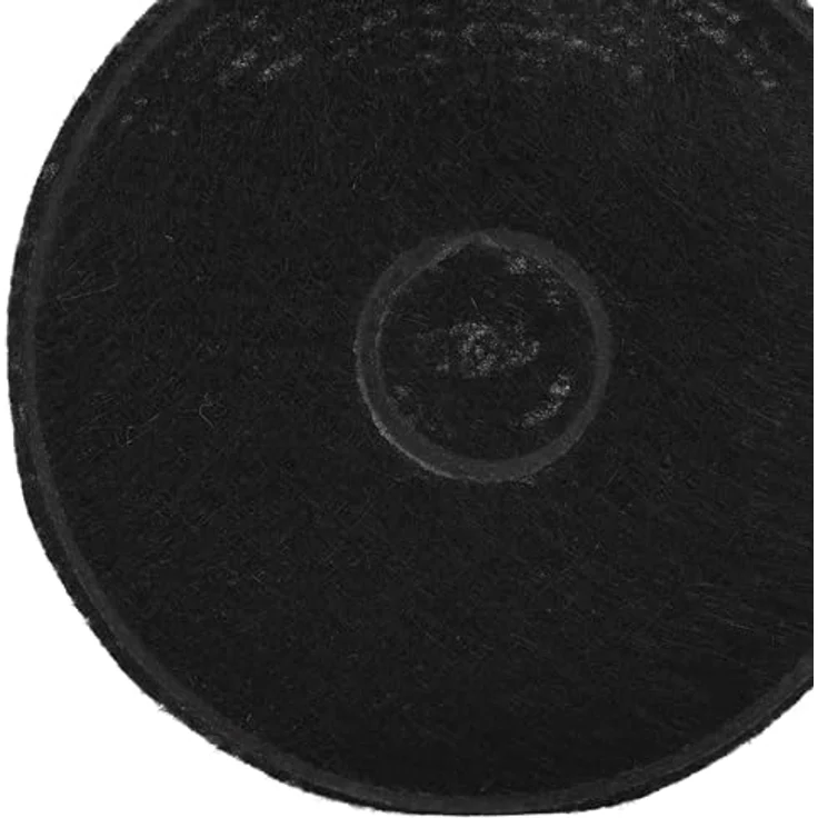 vhbw 4x Aktivkohlefilter kompatibel mit Zanussi ZHG51251G, ZHG51351G, ZHP60260SA, ZHP60260WA, ZHP60350SA Dunstabzugshaube - 12,4 cm, schwarz – Bild 6