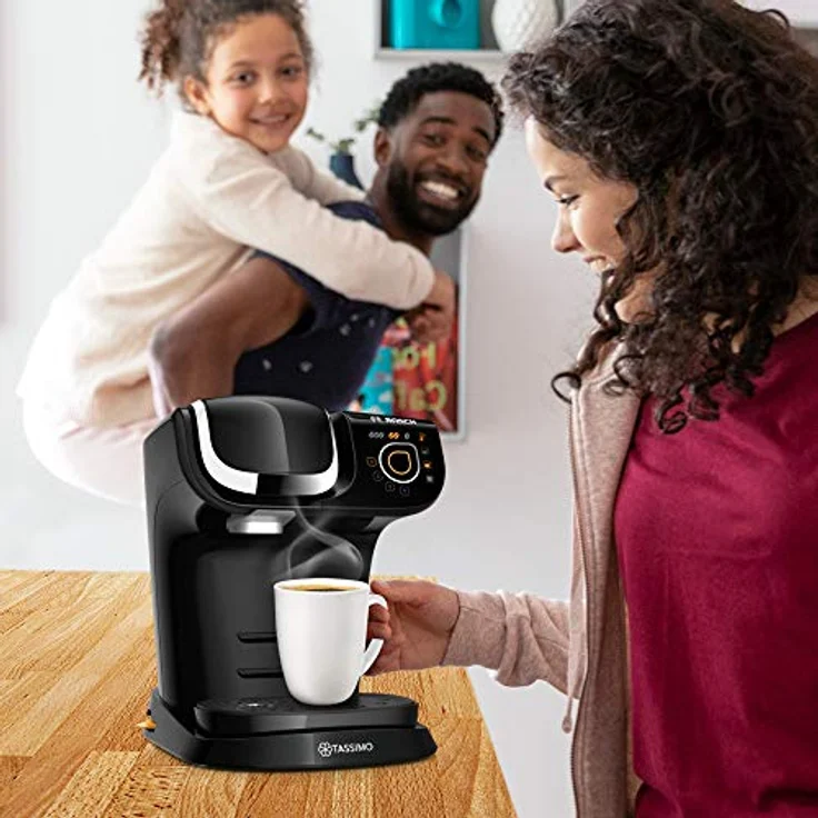 Bosch TAS6502 Tassimo My Way 2 Kapselmaschine, über 70 Getränke, Personalisierung, vollautomatisch, BRITA Wasserfilter, 1500 W, schwarz – Bild 5