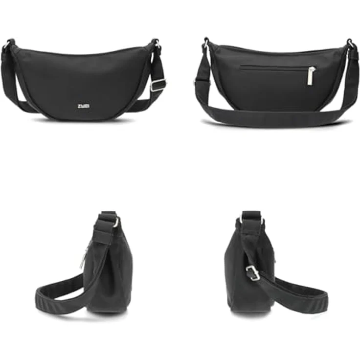 Zwei Mademoiselle.M Umhängetasche, 32 cm, stilvolle Handtasche für jeden Anlass – Bild 3