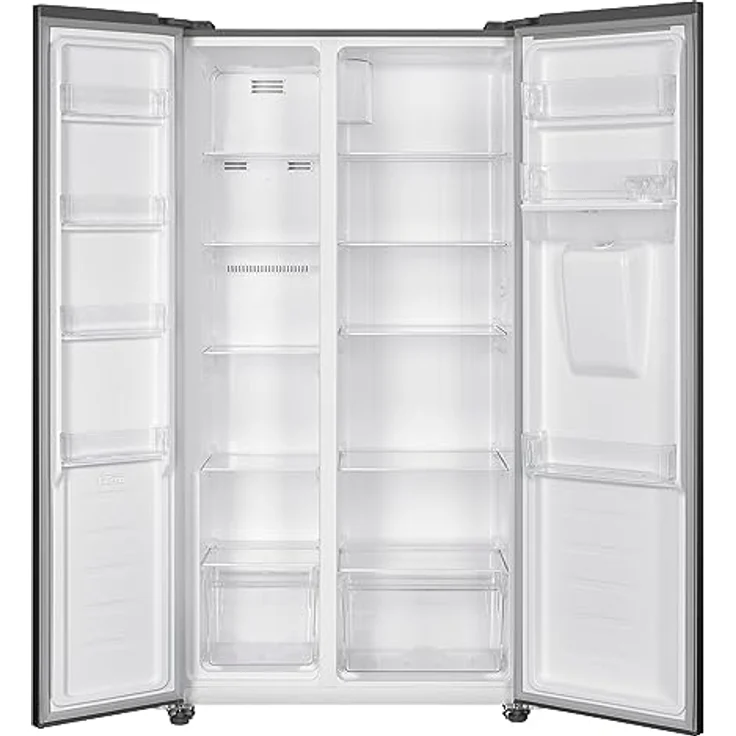 PKM SBS450 NFDWDEIX, Side by Side Kühl-Gefrierkombination 439 L/NoFrost/Wasserspender/151 Liter 4 Gefrierfach/40 dB/Freistehend – Bild 2