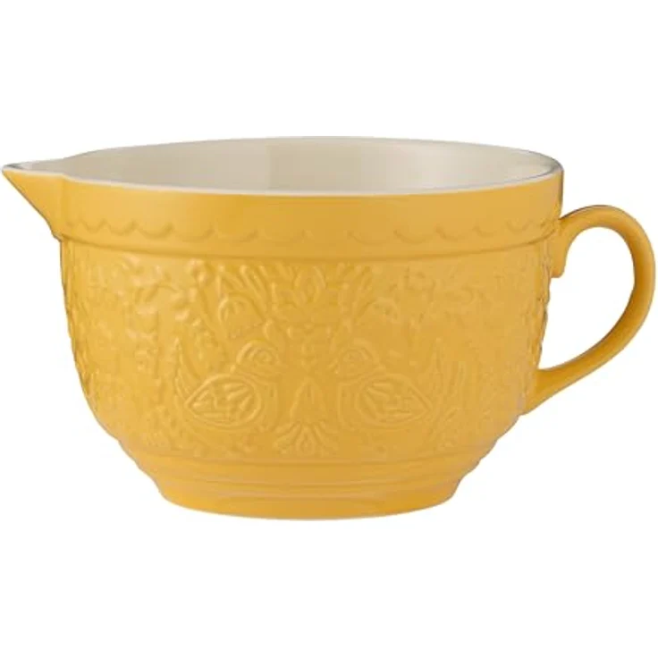 Mason Cash Rührschüssel mit Griff Home to Roost, 24 cm, gelb – Bild 1