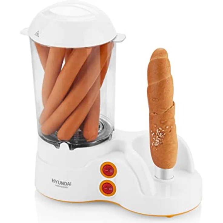 Hyundai Hotdog-Maker HYUHDM110, 380 W - Vielseitiger Fun Cooking Hot-Dog-Maker – Bild 6