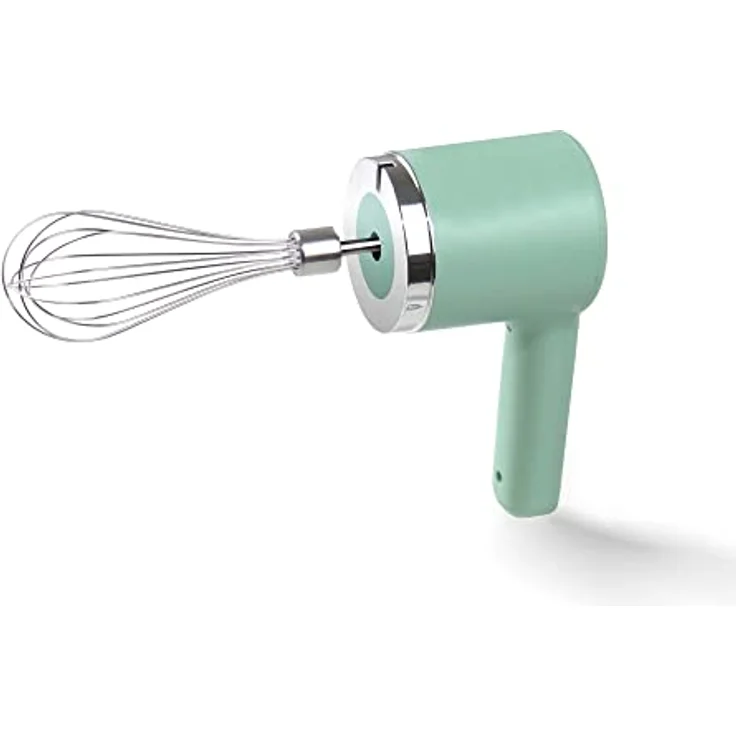 Jata HSET1234 Mixer für Kinder, kabellos, wiederaufladbar, 5 Geschwindigkeiten, mit Zerkleinererer, 300 ml, inklusive Antihaft-Silikonform, Dinosaurier-Form – Bild 2