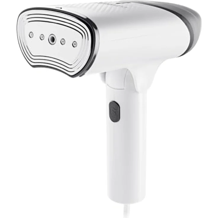 CLEANmaxx 2in1-Dampfbürste, effiziente Steam-Funktion mit 1200 Watt, kurzer Vorheizzeit und 130-ml-Wassertank – Bild 1
